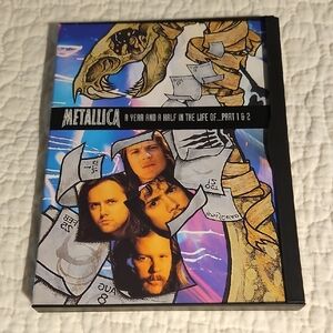 Metallica A Year and A Half In The Life Of ... Part 1&2 (DVD 1999)